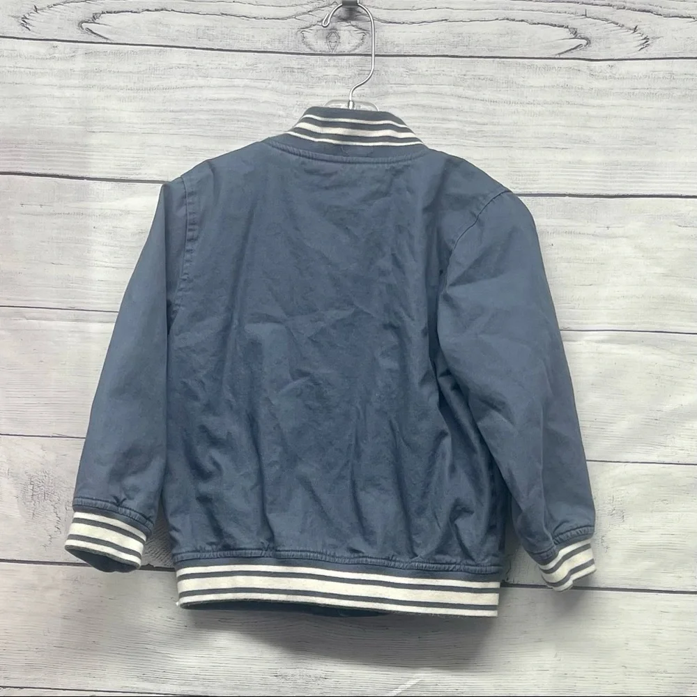 Gap Blue Varsity Jacket Size 4